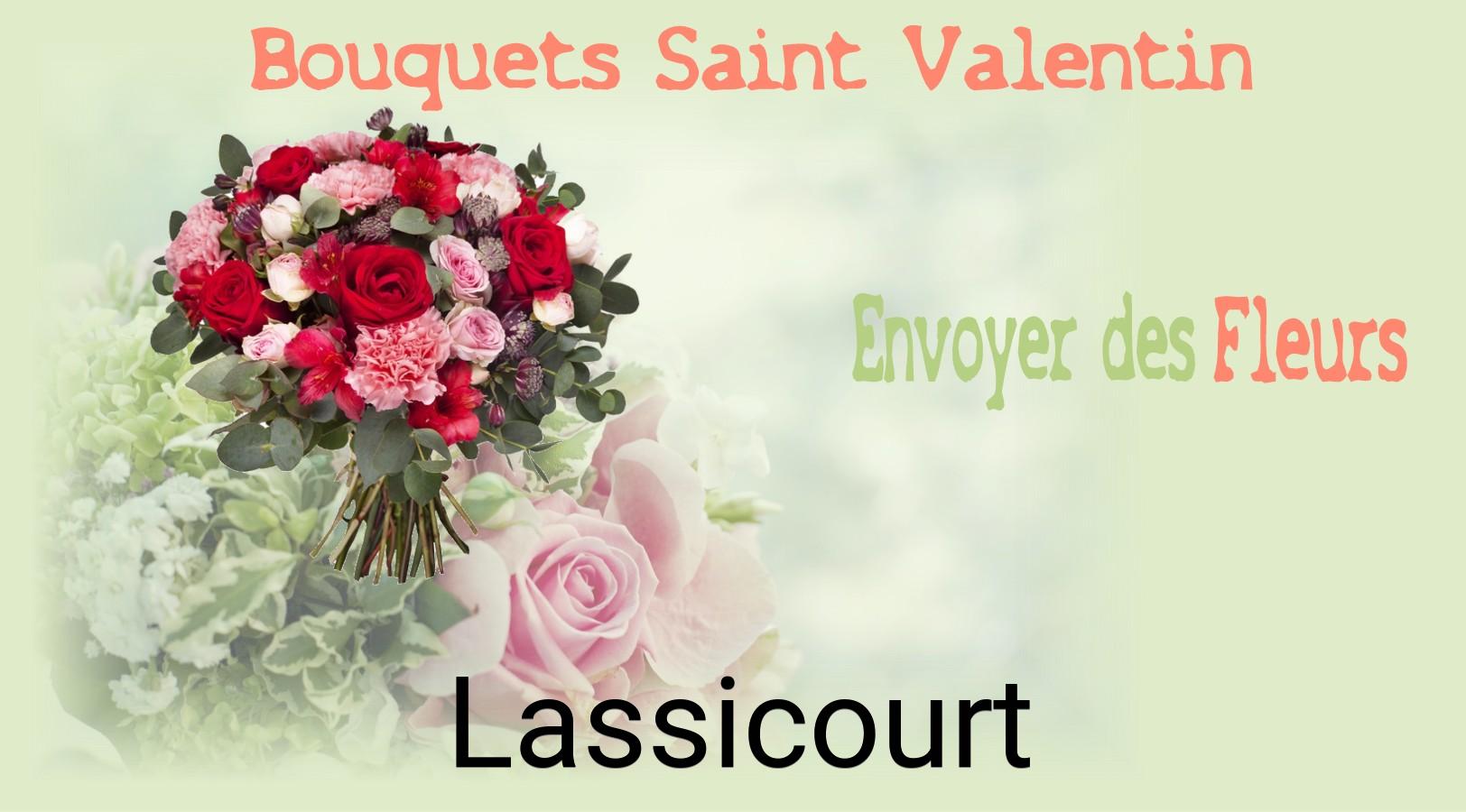 Roses de Saint-Valentin livrées à Lassicourt